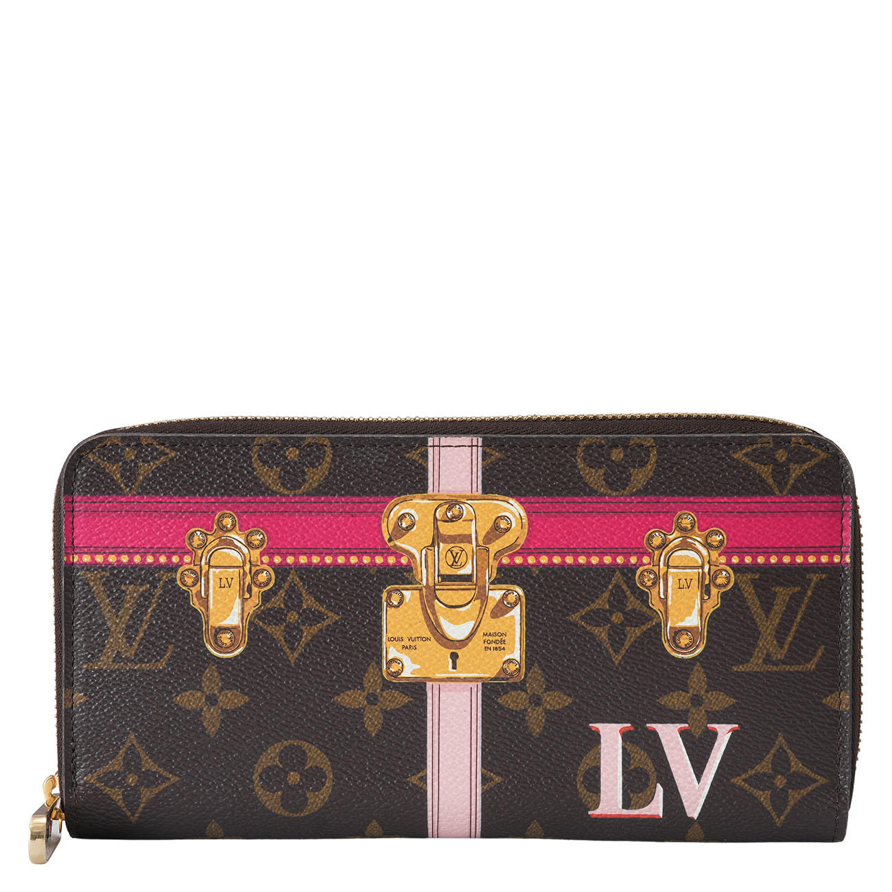 LOUIS VUITTON(USED)루이비통 지퍼 장지갑